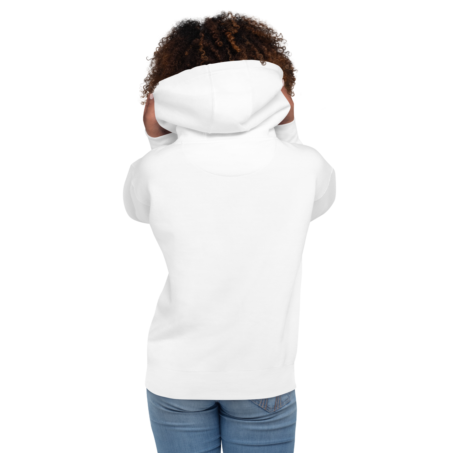 Empress Fashion White Hoodie – Versatile women's hoodie in white, ideal for layering and casual looks.