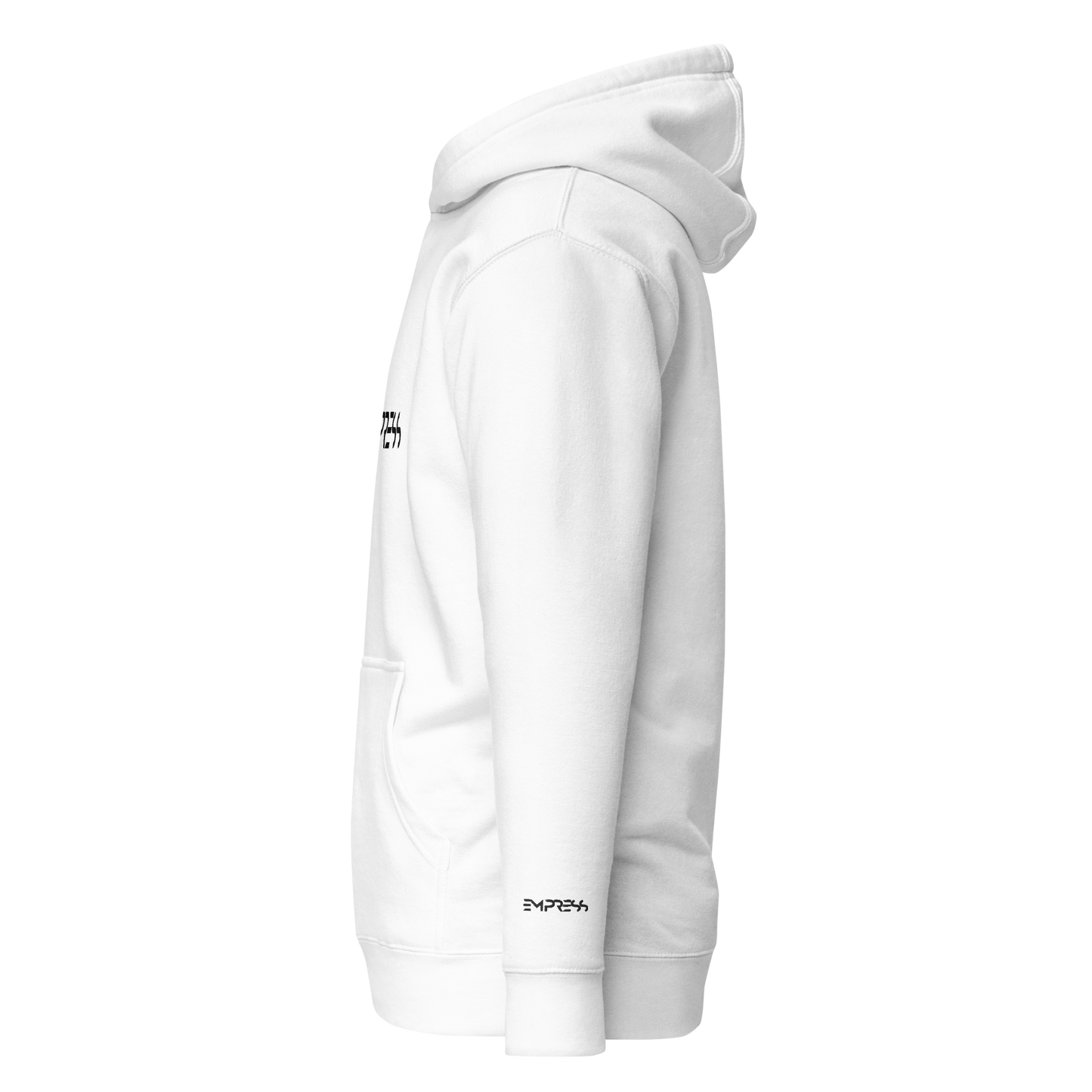 Empress Fashion White Hoodie – Trendy and cozy hoodie for women, offering comfort and style