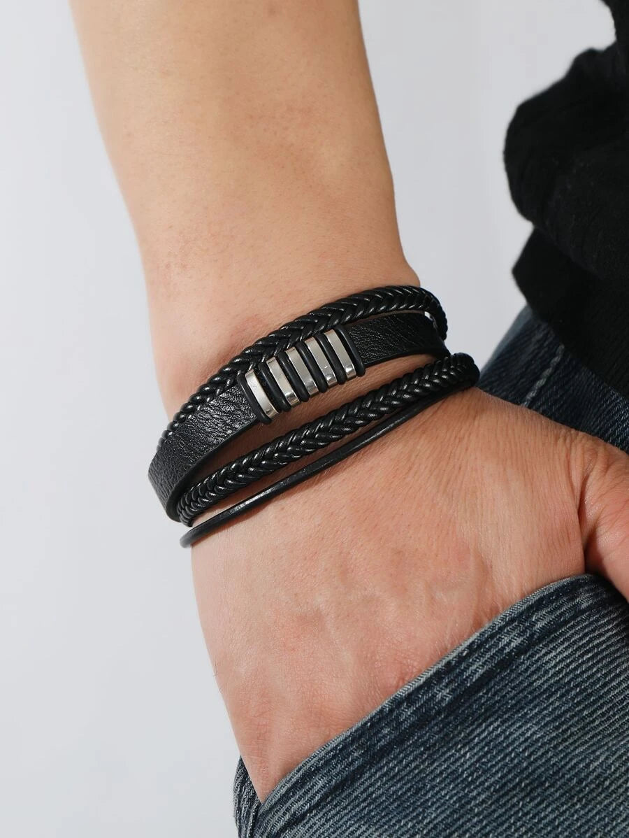 Empress Leather Bracelet for Men