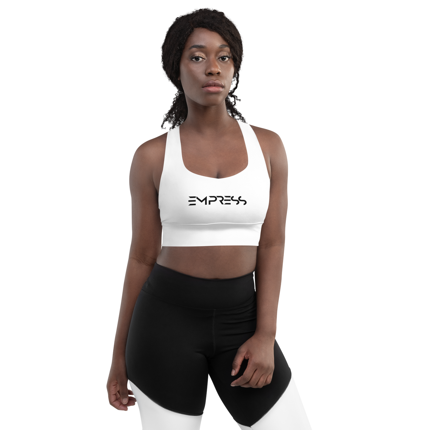 Womens Longline Sports Bra