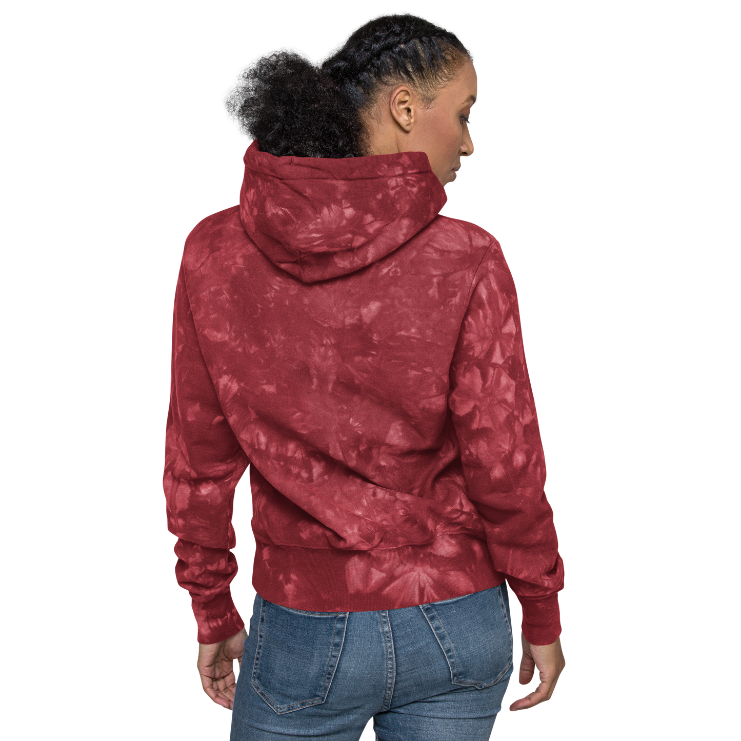 Red Tie Dye Hollister Hoodie, Vibrant, and Uniquely Yours